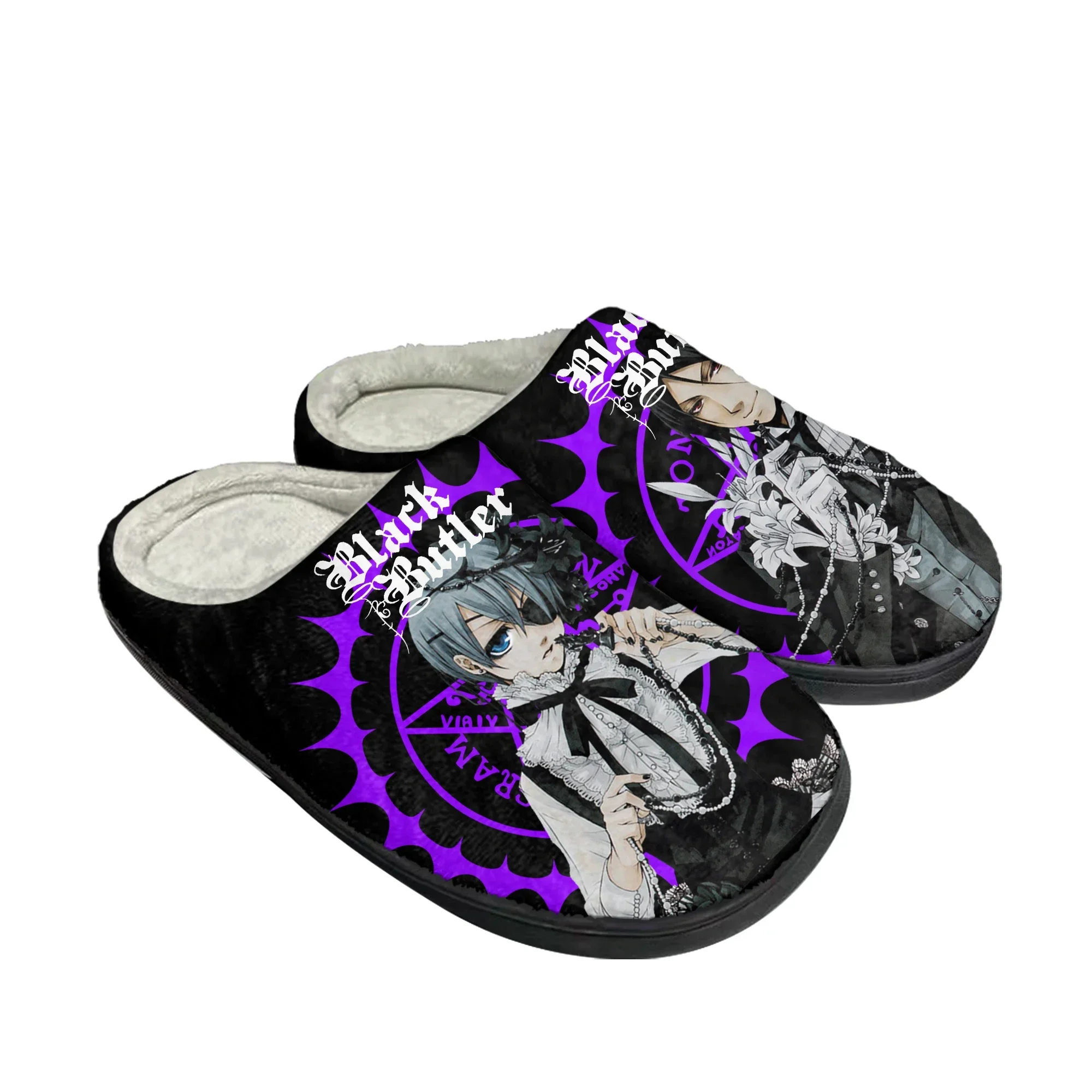 Black Butler Home Cotton Slipp - Men Shoes Black recension och pris
