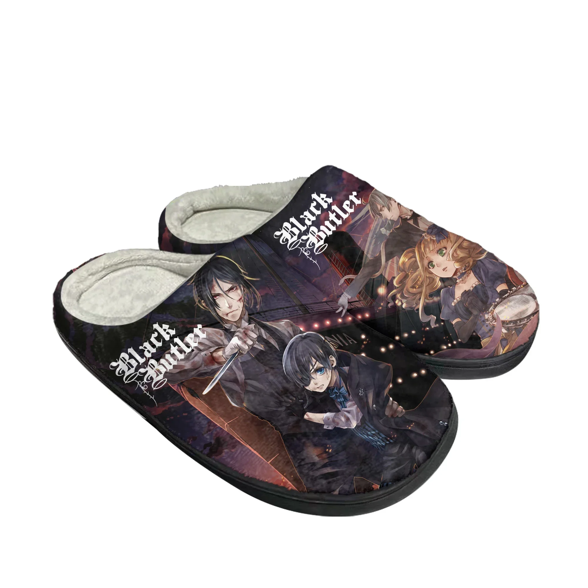 Black Butler Home Cotton Slipp - Men Shoes Black recension och pris